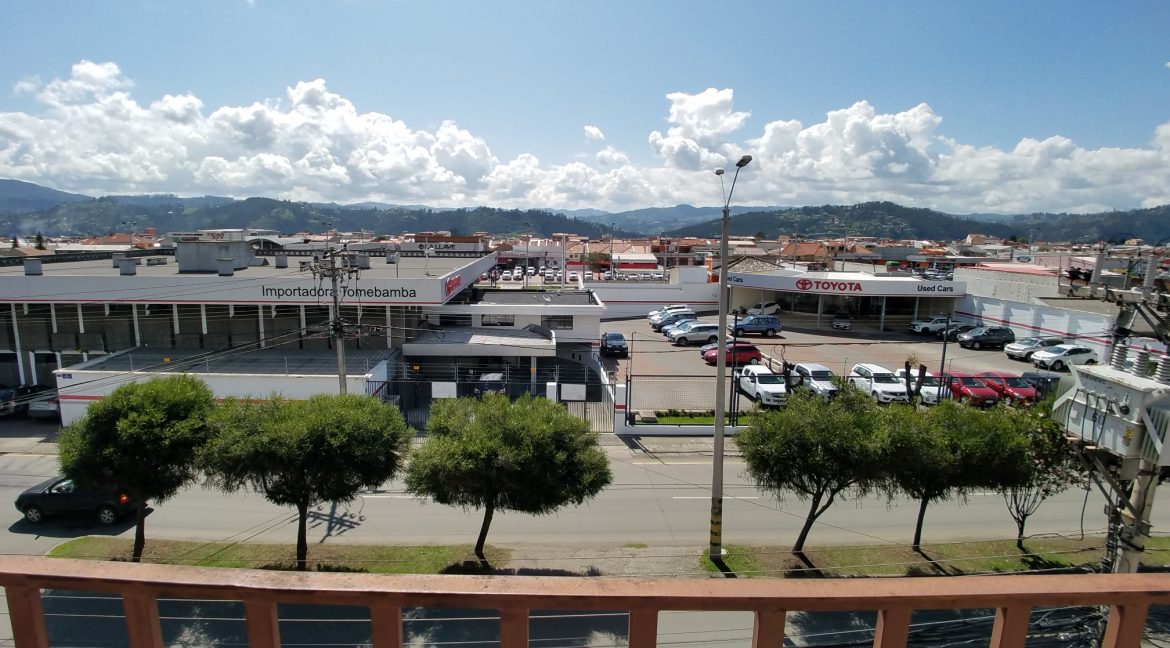 vista desde la terraza