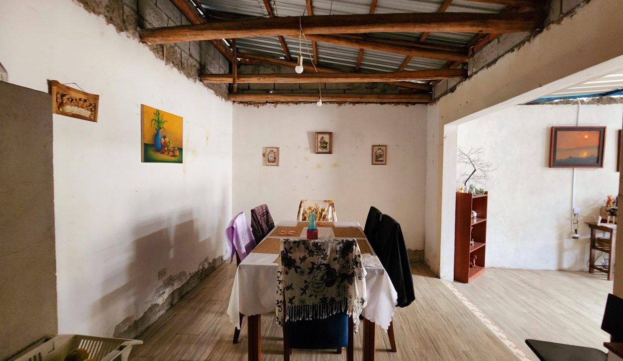 sala comedor cocina dormitorio bodega baño
